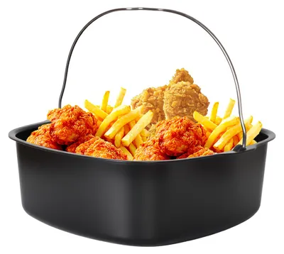 Backform für Heißluftfritteuse, 22 cm, antihaftbeschichtet