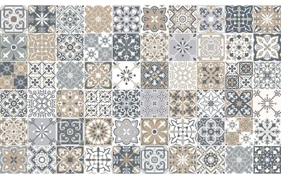 Immagine prodotto di Adesivi autoadesivi per piastrelle da cucina e bagno – 60 adesivi in stile Azulejos Gorgiana – 60 adesivi, 20 x 20 cm