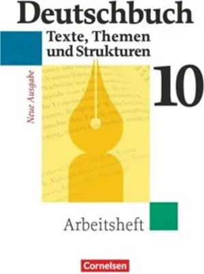Produktbild von Deutschbuch 10. Schuljahr. Gymnasium. Arbeitsheft mit Lösungen