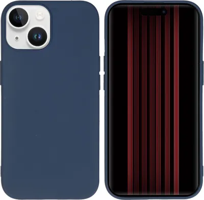 Produktbild von imoshion TPU Color Cover iPhone 15 - Dunkelblau