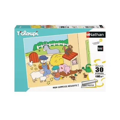 Immagine prodotto di RAVENSBURGER - Puzzle da 30 pezzi T'choupi alla fattoria