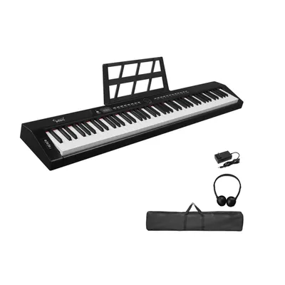 Produktbild von Digitales Piano Keyboard mit MIDI, Bluetooth und Kopfhöreranschluss GPP-105 Halbgewichtete 88 Tasten Keyboard E-Piano Tastatur für Klavierliebhaber