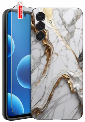 Produktbild von Hüllen für das Samsung A37 5G – Designs | Mattes Silikon-Case + 9H-Glas