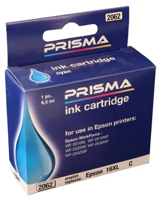 Produktbild von PRISMA 2062 Druckerpatrone für Epson Tintenstrahldrucker, cyan, 6,5 ml