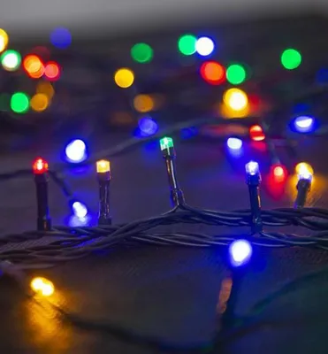 Productafbeelding van MagicHome kerstverlichting, slangenmodel, 100 LED's, multicolor, 8 functies, 230 V, 50 Hz, IP44, geschikt voor buiten, verlichting, lengte 10 meter