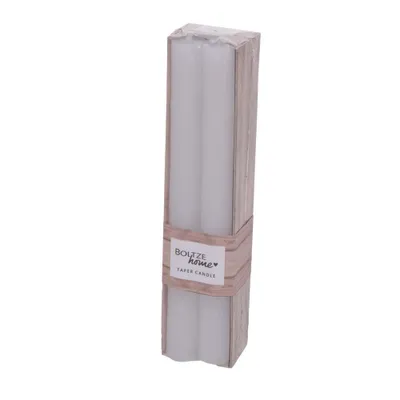 Immagine prodotto di Boltze Stabkerze Melia 4-teilig weiß 2,5 cm / Höhe 20 cm, 4 Kerzen