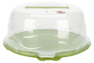 Image de Plateau de service et de transport pour gâteaux Excellent Houseware, polypropylène, 33x16 cm, vert