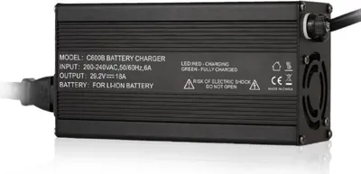 Produktbild von Ladegerät Netzteil Adapter Charger Akku 72.4V 8A Li-ion Batterie Ladekabel ATV
