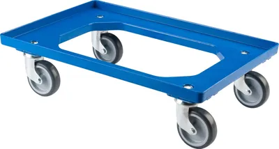 Produktbild von BS Rollen Transportroller blau