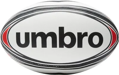 Produktbild von UMBRO RUGBY Ball 26762U Größe 5 weiß/rot/schwarz