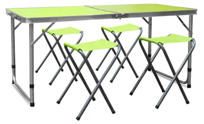 Obrázek produktu pro Aga Kempingový skládací set Zelený