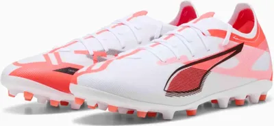 Produktbild von Puma Herren Ultra 5 Match MG Fussballschuhe-108348, Farbe:Weiß, Herren Schuhe:42