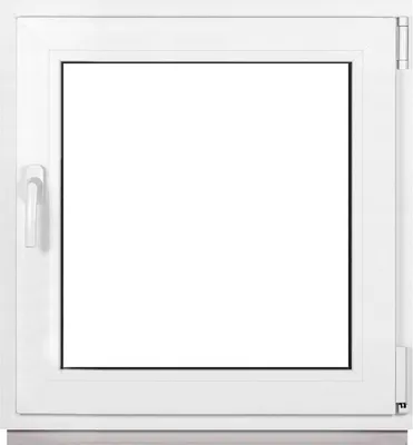 Produktbild von Framex Kellerfenster Fenster Kunststofffenster Weiß Breite x Höhe 90 x 95 cm (900 x 950 mm) 2fach (32 mm) Dreh Kipp DIN Rechts - Premium