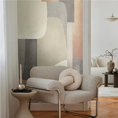 Produktbild von A.S. Creation Fototapete 8.80 x 0.53 m Livingwalls Abstrakte Tapete Beige 791454 Grafik CosmoLiving by Cosmopolitan