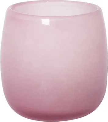 Produktbild von Kerzenglas Windlicht Sommer 12 cm rosa