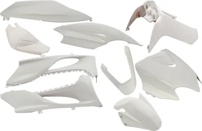 Produktbild von Verkleidungsset Verkleidung MACHg/JOG-R 9-teilig Weiß metallic