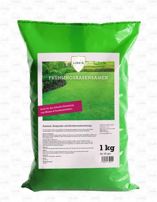 Produktbild von Frühlingsrasen Samen 1 kg - Rasensamen Frühjahr