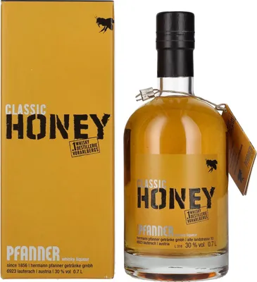Produktbild von Pfanner Classic HONEY Whisky Liqueur 30% Vol. 0,7l in Geschenkbox