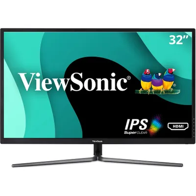 Produktbild von Viewsonic VX Series VX3211-2K-mhd, 81,3 cm (32"), 2560 x 1440 Pixel, LED, 3 ms, Schwarz