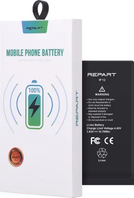 Zdjęcie produktu dla Akumulator Tradebit do Apple iPhone 12 / 12 Pro A2172 A2404 A2408 2815 mAh – akumulator litowo-jonowy do telefonu komórkowego, zapasowy akumulator do smartfona