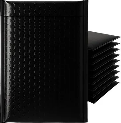 Produktbild von Versandtaschen Kurierversand Luftpolsterfolie Metallic K20 50 Stück Schwarz