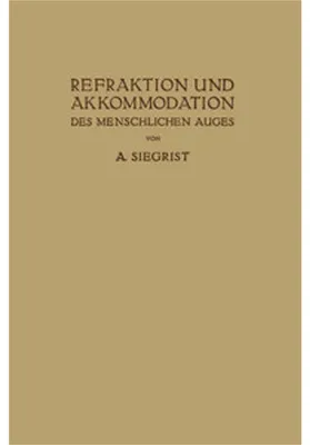 Immagine prodotto di Refraktion und Akkommodation des Menschlichen Auges