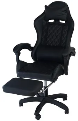 Zdjęcie produktu dla Fotel gamingowy - Gaming Comfort - Czarny Pro-Tech HOME 40773