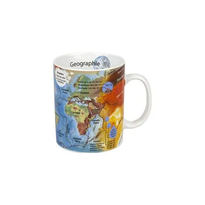 Produktbild von Könitz Tasse Wissensbecher Geografie