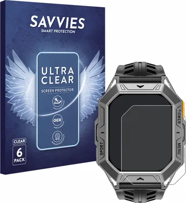 Produktbild von 6x Für Stahlgear Thor 2.0 Schutzfolie Savvies Displayschutz Display Schutz Folie Klar Transparent
