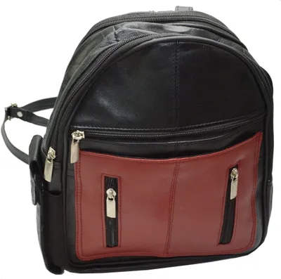 Produktbild von flevado Handlicher Damen Rucksack mit viel Stauraum als Schultertasche kombinierbar
