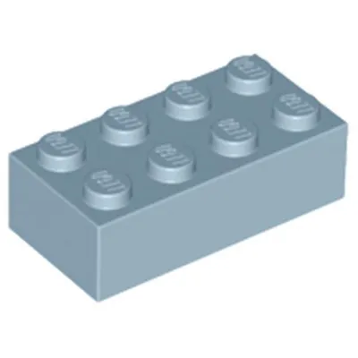 Produktbild von Lego® 2x4 Stein 3001 - 250 Stück Sandblau