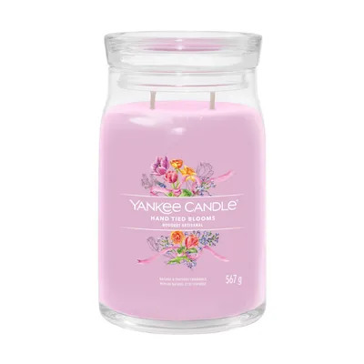 Produktbild von Yankee Candle Hand Tied Blooms, Zylinder, Violett, Blumig, 90 h, 1 Stück(e)