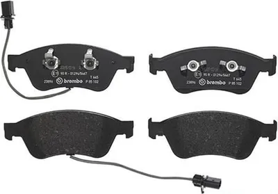 Produktbild von Brembo Bremsbelagsatz, Scheibenbremse Vorderachse P 85 102