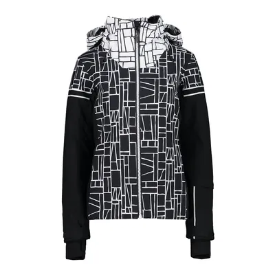Immagine prodotto di Giacca da donna CMP, modello FIX HOOD, colore nero e bianco, taglia 38