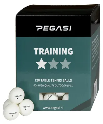 Immagine prodotto di Confezione grande di palline da ping pong 1 stella bianche 120 pz.