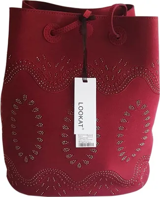 Produktbild von Damen Tasche Shopper Handtasche Rot Schultertasche Schultasche Neu L-49