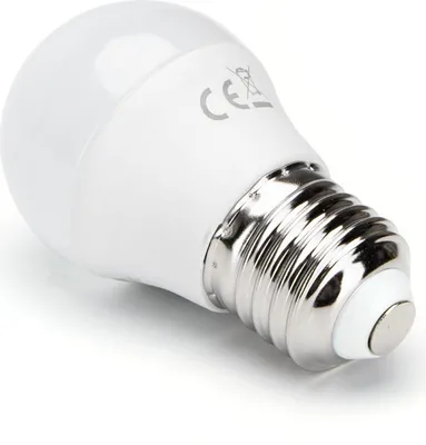 Produktbild von Smart LED Leuchtmittel Glühlampe 5,5W E27 RGB+CCT 2700-6400K 470lm Ø45x81mm (G45) WLAN BT App Google Alexa