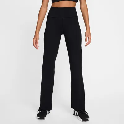 Produktbild von Nike W Nk Df One Hr Fldovr Pant Black/White Black/White Xs