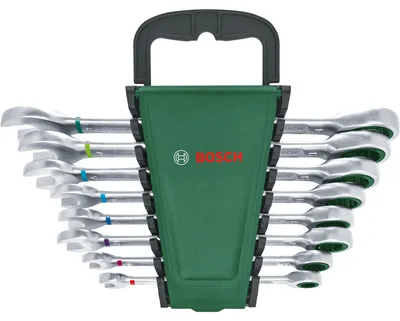 Productafbeelding van Handgereedschap: Ratelsleutels set, 8-delig.