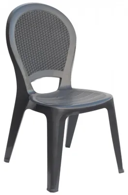 Immagine prodotto di Sedia paloma rattan – Antracite – Grand Soleil