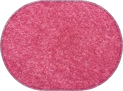 Zdjęcie produktu dla 140x200 cm Kawałek dywanu Eton różowy owalny