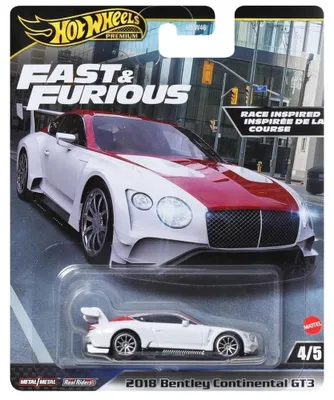 Produktbild von Hot Wheels Fast & Furious HVR63, Auto, 3 Jahr(e), Metall, Rot, Weiß
