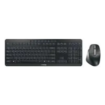 Image de CHERRY Stream desktop ultimate, avec et sans fil, USB + RF Wireless + Bluetooth, Scroll switch, QWERTY, LED, Noir