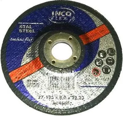 Obrázek produktu pro Brusný kotouč na kov Incoflex 125 x 8 x 22,2 mm