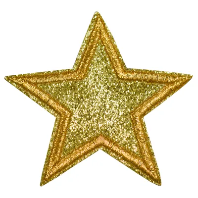 3 Stern-Aufbügler gold