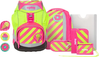 Produktbild von Ergobag, Schulranzen-Set PACK StrahleBär 7-teilig, ab 1. Klasse