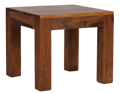 Produktbild von Wohnling Sheesham Couchtisch Massiv 45 x 45 cm Massivholz; WL1.204