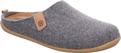 Produktbild von Rohde Herren Hausschuh Pantoffel Softfilz 6920, Größe:45 EU, Farbe:Grau