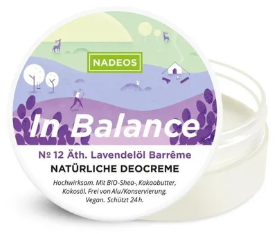 Immagine prodotto di NADEOS Crema deodorante naturale alla lavanda