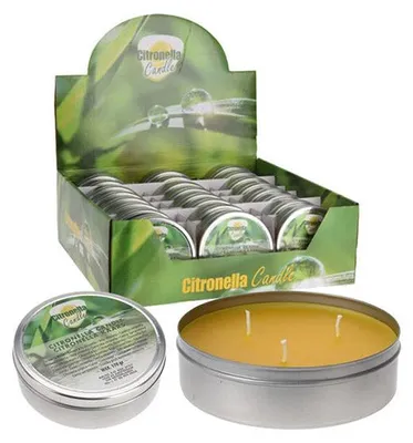 Produktbild von Pro garden citronella kaars in blik 10,5cm